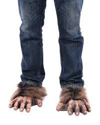 Beast Mode — denim and fur, full creature feature